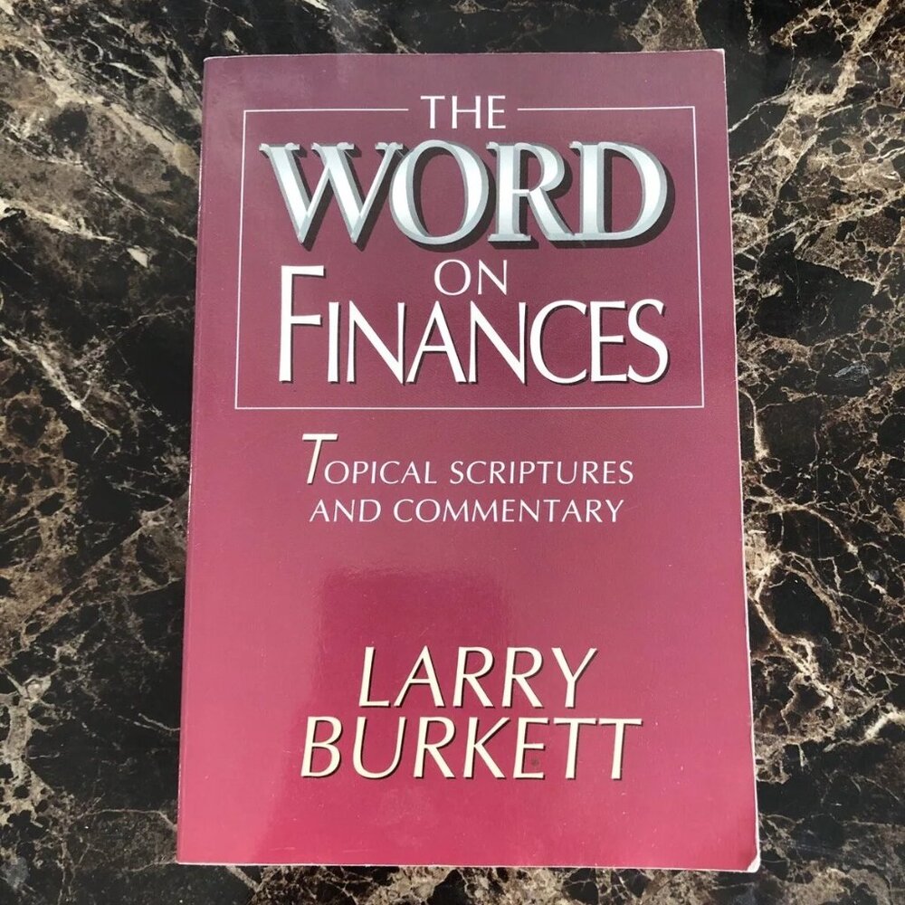 The Word on Finances, Burkett, Larry 1994 Paperback Very Good Book